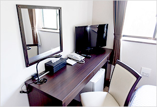 室内の家具はニトリ製を採用しました